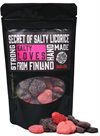 Salty Loves – med smak av Hallon & Salmiak 100g