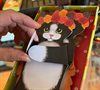 Kitten Cuddles / Kattungemys – Box med 12 stansade kort & kuvert