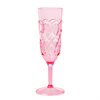 Rice Champagneglas Akryl – Pink Ø6x21cm 