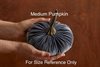 Sammetspumpa Mellan Mandarin - Handgjord Ø≈16cm