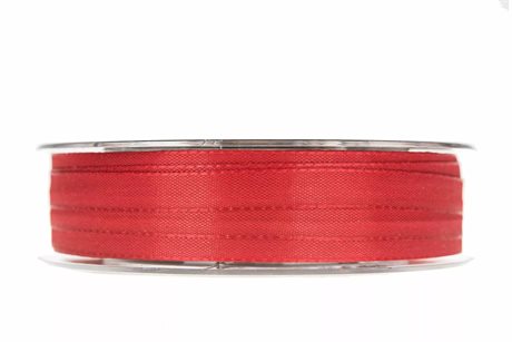 PRESENTBAND – Rött textilband B:10mm pris/m