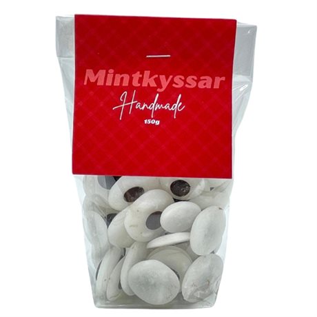 Mintkyssar från Mariannelunds karamellkokeri 150g