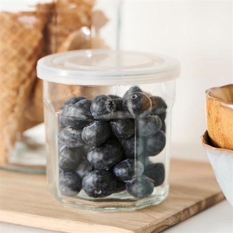 Glasburk / marmeladburk med lock 400ml