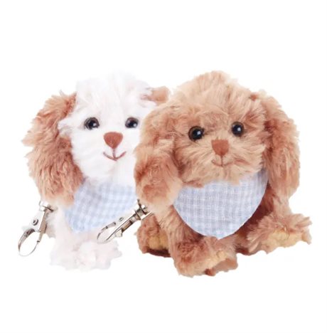 Bukowski Bag Charm – Nyckelring Hund med scarf 2 olika 10cm pris/st