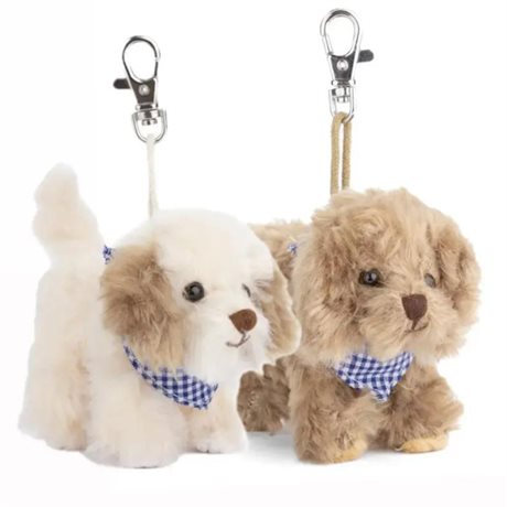 Bukowski Bag Charm – Nyckelring Hund med scarf 2 olika 10cm pris/st