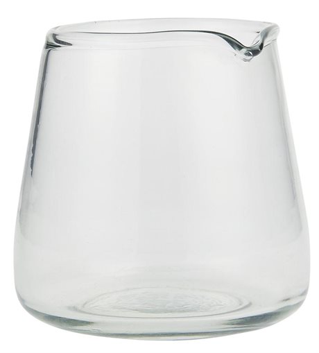 Kanna i munblåst glas H:10,5cm