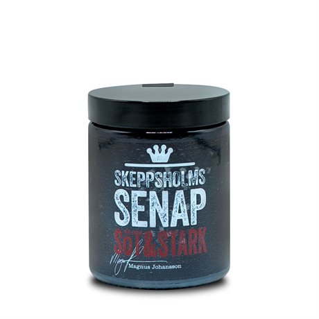 SENAP – Skeppsholms Senap Söt & Stark 180g