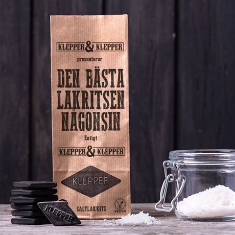 Klepper & Klepper Saltlakrits 200g