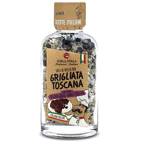 Kryddmix Grigliata Toscana – grillmix i glasflaska 100g