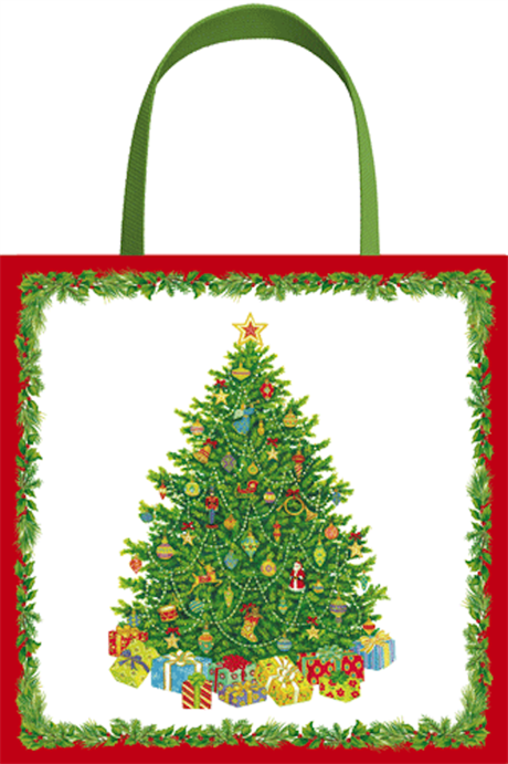 Presentpåse – Christmas Tree Small 14x6x14cm