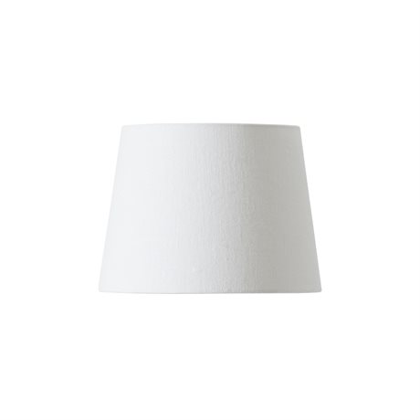 Lampskärm Qvist – Classic round LINEN WHITE Ø22 H16