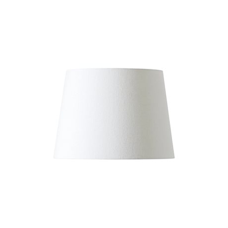 Lampskärm Qvist – Classic round LINEN WHITE Ø32 H24