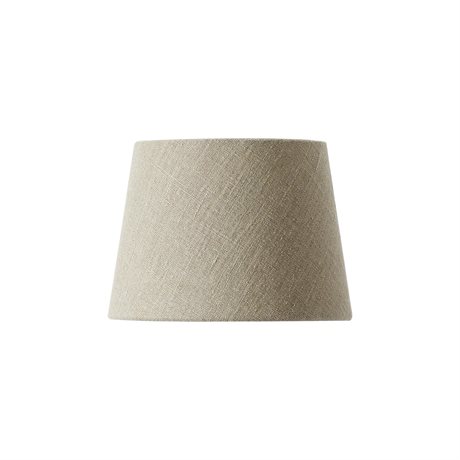 Lampskärm Qvist – Classic round LINEN NATURAL Ø18 H13