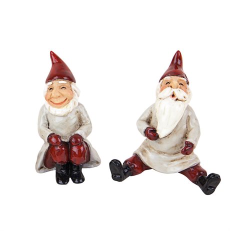 Miniatyrtomte som sitter 4cm pris/st