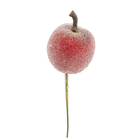 Äpple för dekoration m sockerfrost Ø:3cm