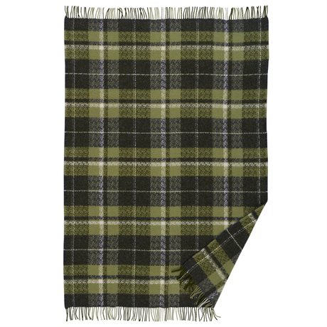 Ullfilt KLIPPAN SNUGGLE i 100% ekologisk lammull – Grön 130x200cm 