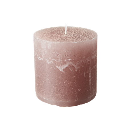 BLOCKLJUS COTÉ NORD Dusty Rose Ø10XH10cm 60H 