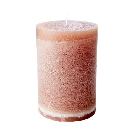 Blockljus COTÉ NORD Sand Ø10XH15CM 100H 