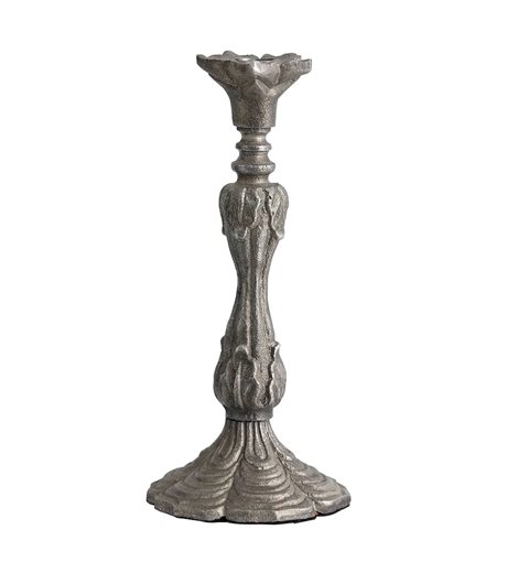 Ljusstake CAVA i antikbehandlad aluminium H:24cm