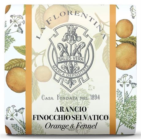 Fast tvål – Orange & Wild Fennel 106g
