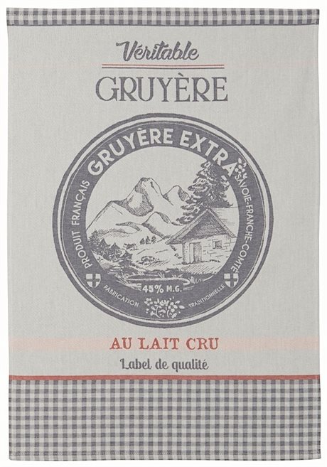 Kökshandduk – Gruyère 50x75cm