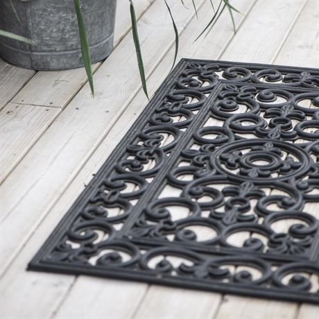 Dörrmatta / mönstrad gummimatta 75x45cm