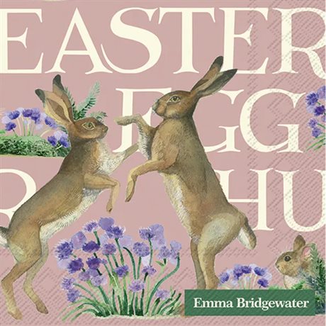 Servetter Kaffe Easter Hares – Emma Bridgewater