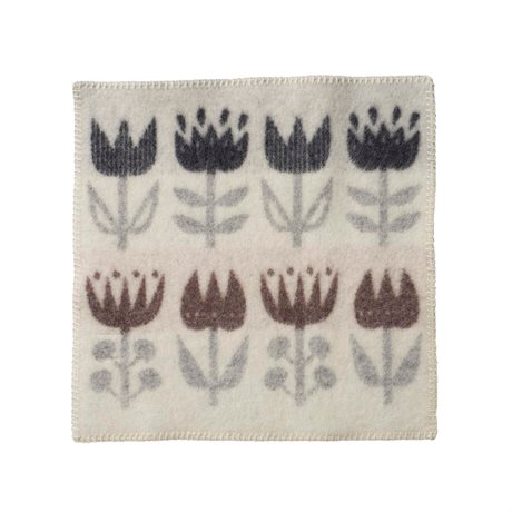 Sittunderlag KLIPPAN TULIP i 100% lammull Grå 43x43cm 