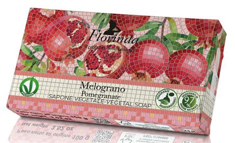 Fast tvål Florinda Melograno – Pomegranate 100g