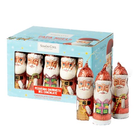 Chokladtomte av fin mjölkchoklad med hänge 25g