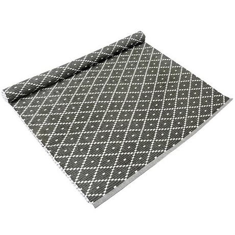 Ripsmatta ELLA – Recycled OEKO-TEX® – Oliv & Beige 70x160cm