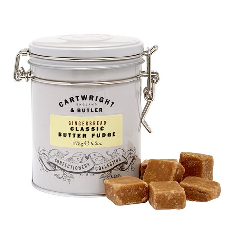 Gingerbread Butter Fudge i fin plåtburk 175g