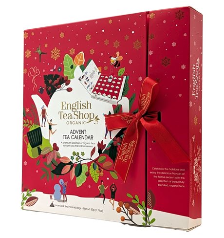 English Tea Shop – Adventskalender / Tekalender EKO med säsongens finaste teer 50g