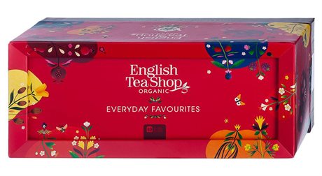 English Tea Shop – Everyday Favourites 40 påsar 5 smaker EKO i presentask 86g