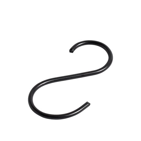 S-krok Slim i järn – svart 10,5x4,5cm