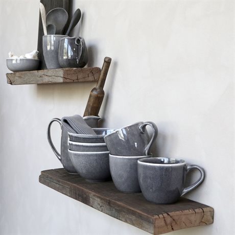 Vägghylla / Hyllplan Grimaud i återvunnet trä – UNIK 61x14cm