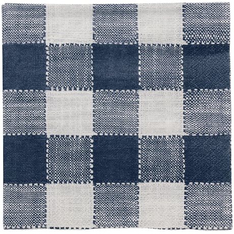 Servetter Lunch IDA RUTA Blå/Vit