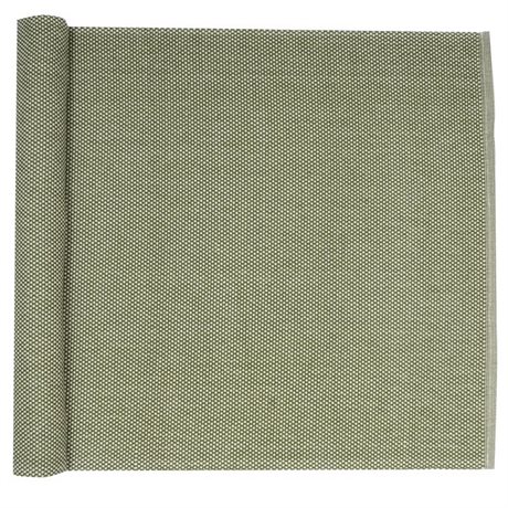 Löpare KALLE Recycled OEKO-TEX® – Grön & Linne 45X140cm