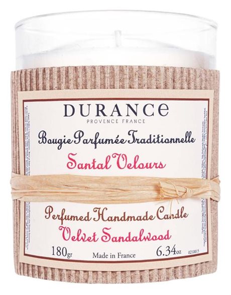 Doftljus Durance – Velvet Sandalwood 180g 40H