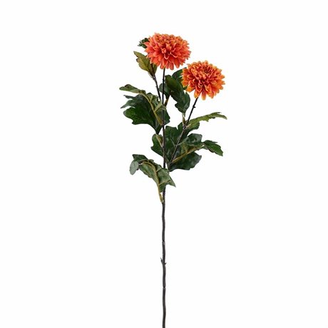 Chrysanthemum konstgjord snittblomma orange 53cm