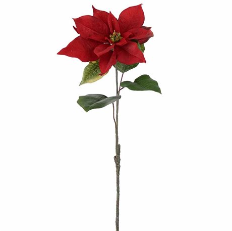 Julstjärna Röd konstgjord snitt H:50cm