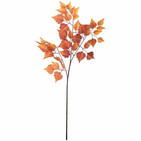Kvist med höstlöv – BJÖRK konstgjord 80cm