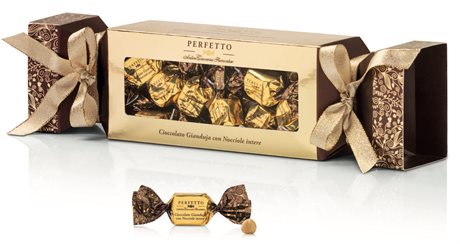 Perfetto – Praliner Gianduja med hela hasselnötter i smällkaramell 280g