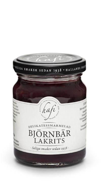 Delikatessmarmelad – Björnbär & Lakrits 140g