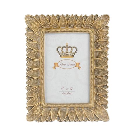 Fotoram Guldfjäder H:22cm