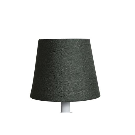 Lampskärm Linnestruktur MOSSGRÖN 13x18x15
