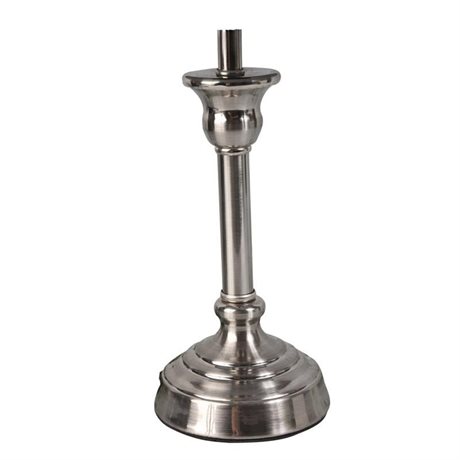 Lampfot PINE Silver H:26 cm