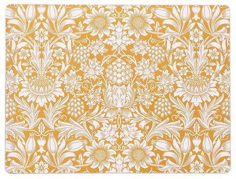 Bordstabletter 2-pack Sunflower Golden – William Morris