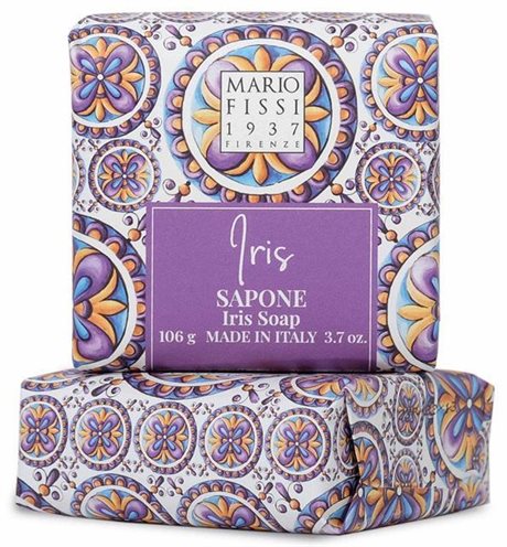 Mediterranean Wrapped Soap Bar – Iris 106g Vegansk