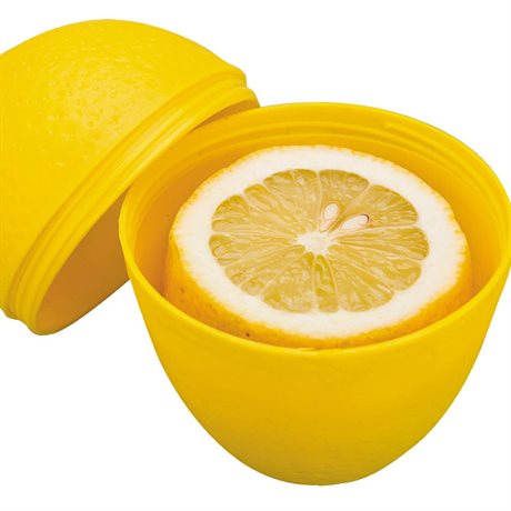 Citronskydd burk gul 10x10x7cm